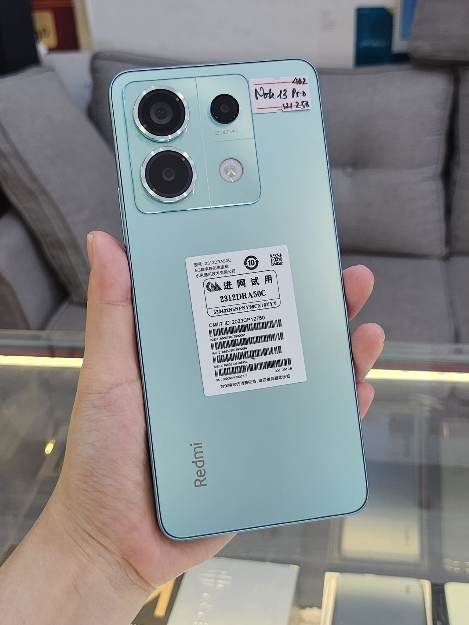 Điện thoại cũ Xiaomi Redmi Note 13 Pro 5G